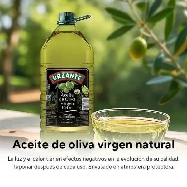 Urzante Aceite de Oliva Virgen Extra 5 Litros, Calidad Premium, Sabor Intenso - Image 4