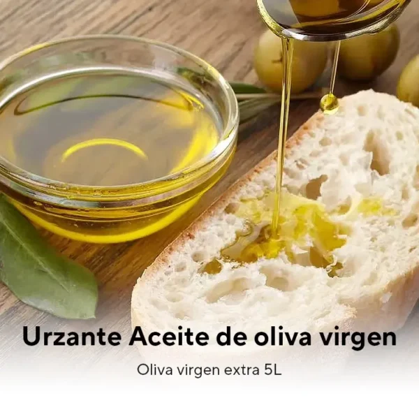Urzante Aceite de Oliva Virgen Extra 5 Litros, Calidad Premium, Sabor Intenso - Image 5