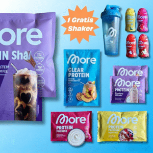 XXL Protein Box - MORE Nutrition - (Zerup, Clear Whey, Protein Iced Coffee, Protein Milkshake, Protein Sahne, Protein Grie?pudding, Protein Pudding, Shaker)