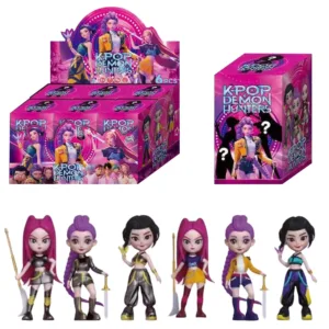 6-Piece Set Enchanting Figure Collection. Ultra-Cute Character Figurines. Perfect for Home Decor & Office Gifts. Ideal Christmas Present